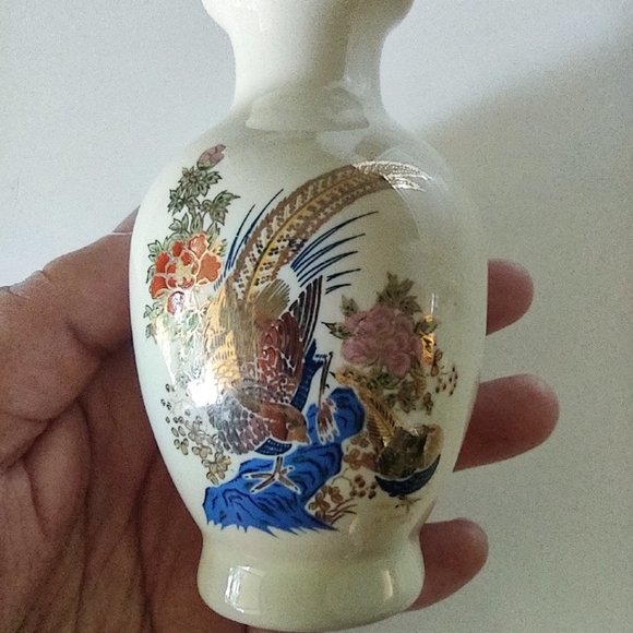 Japanese Vase Set pottery - Picture 5 of 7